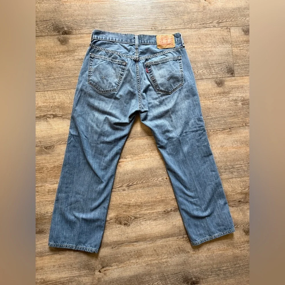 Levi's Light Blue Straight Jeans 31 x 26